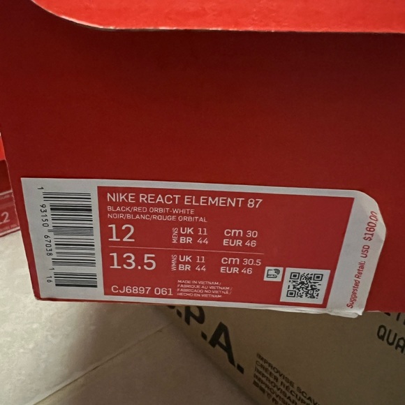 NIKE REACT ELEMENT 87 - Picture 8 of 8